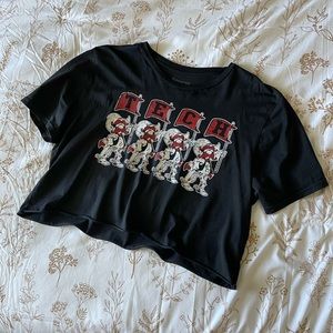 Texas Tech Crop-Top